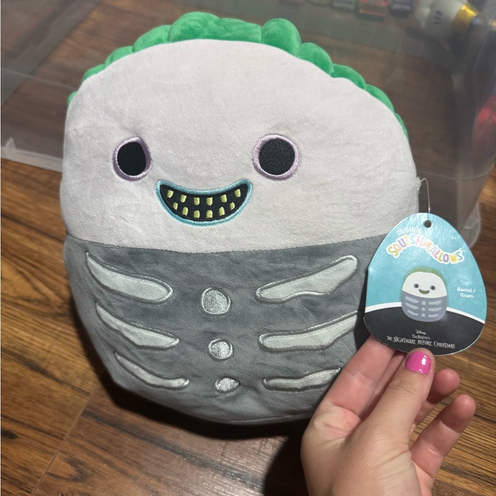 Nightmare before Christmas barrel 11” squishmallow